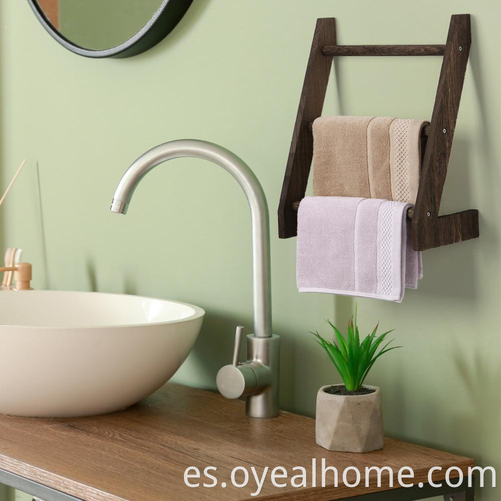 Wall Mounted Ladder Towel Rack